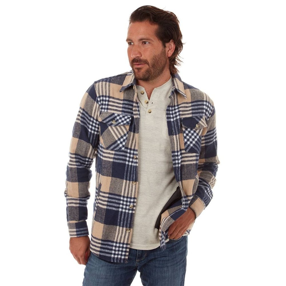 Dax men's Plaid Shacket
